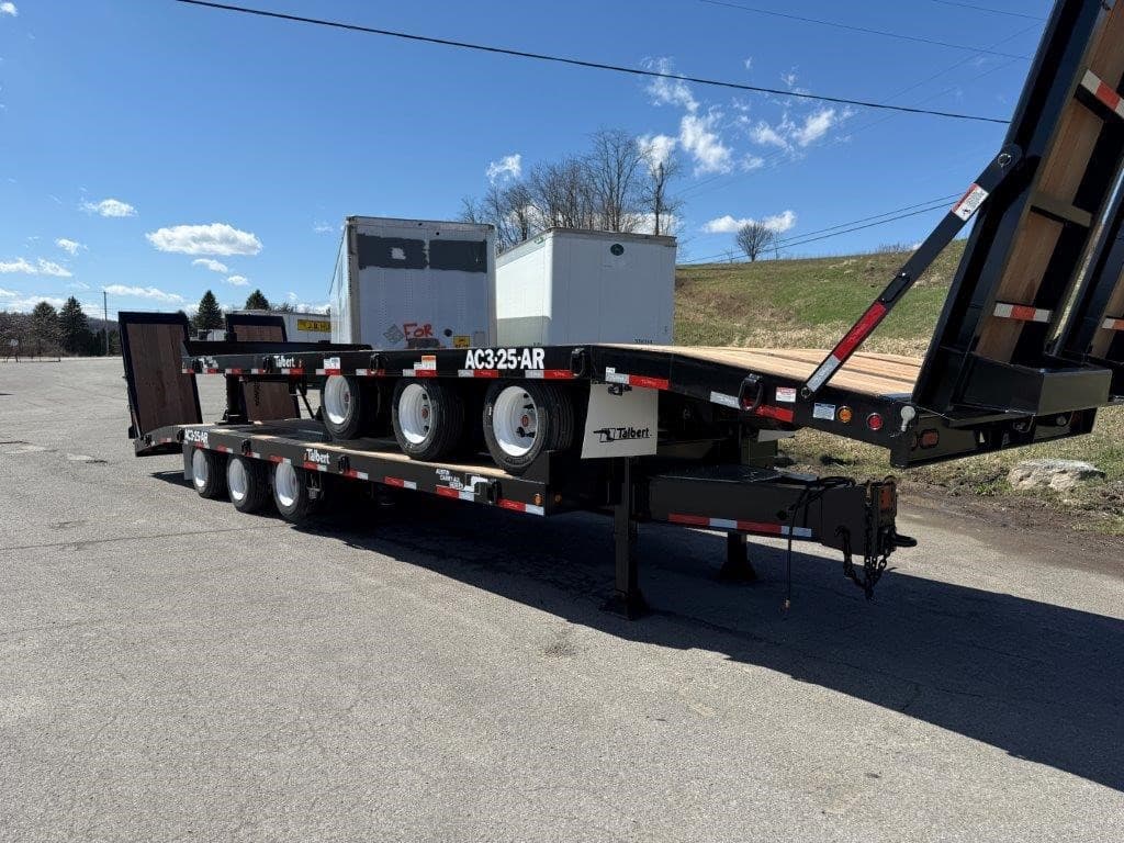 2025 TALBERT 25 TON TRI-AXLE TAG TRAILER