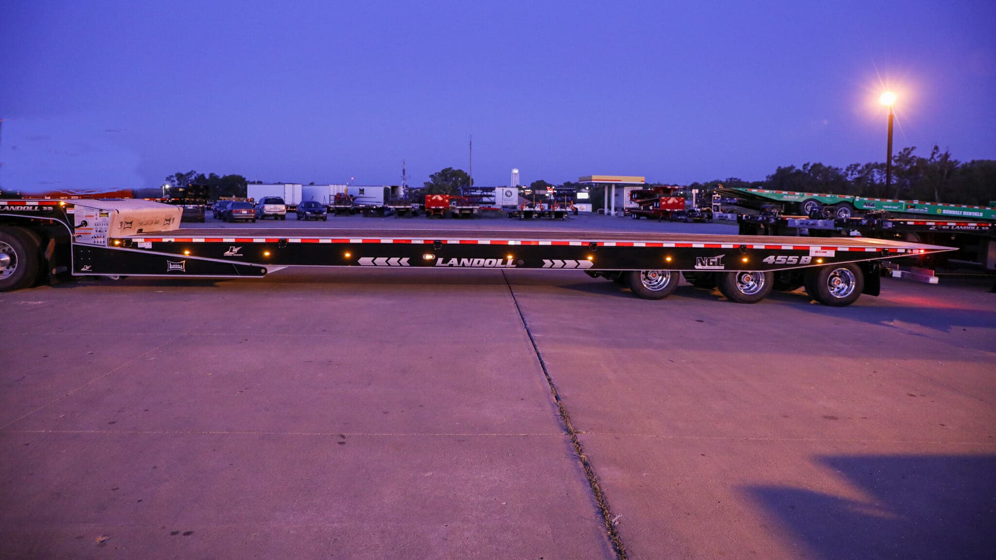 455B Traveling Axle Trailer trailer