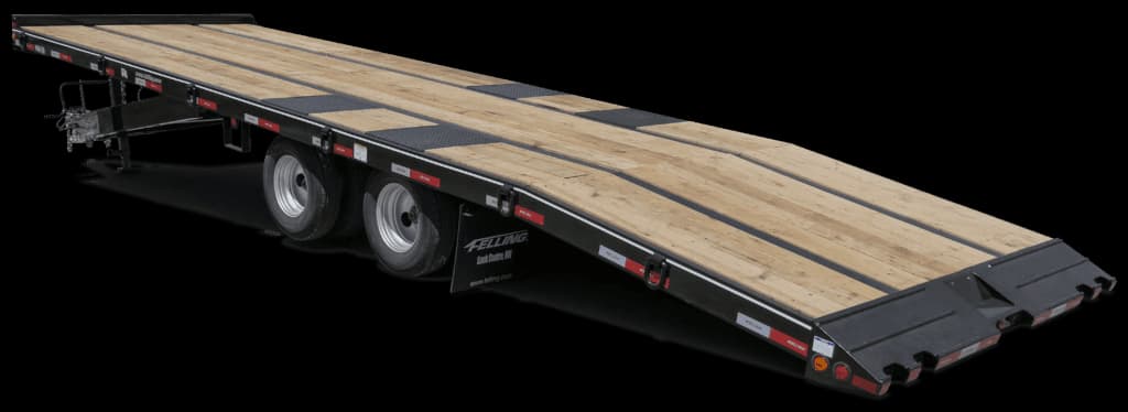 Air deck over tilt trailer model FT-24-2 TA - 124559LAE