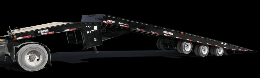 FT-80-3 TSA - 119740LAE Sliding Axle Tilt Trailer
